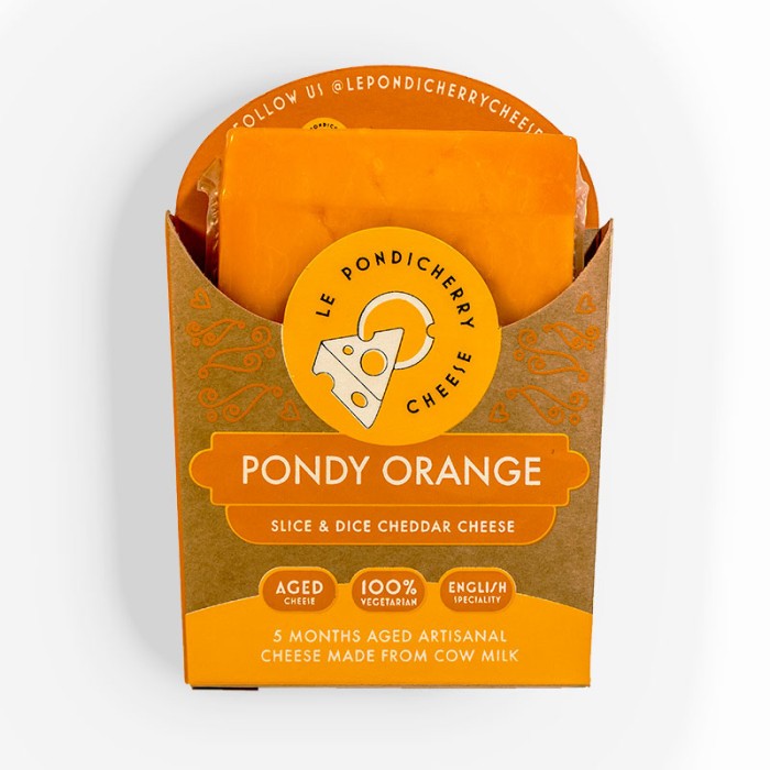 Pondy Orange Cheese - 200gm