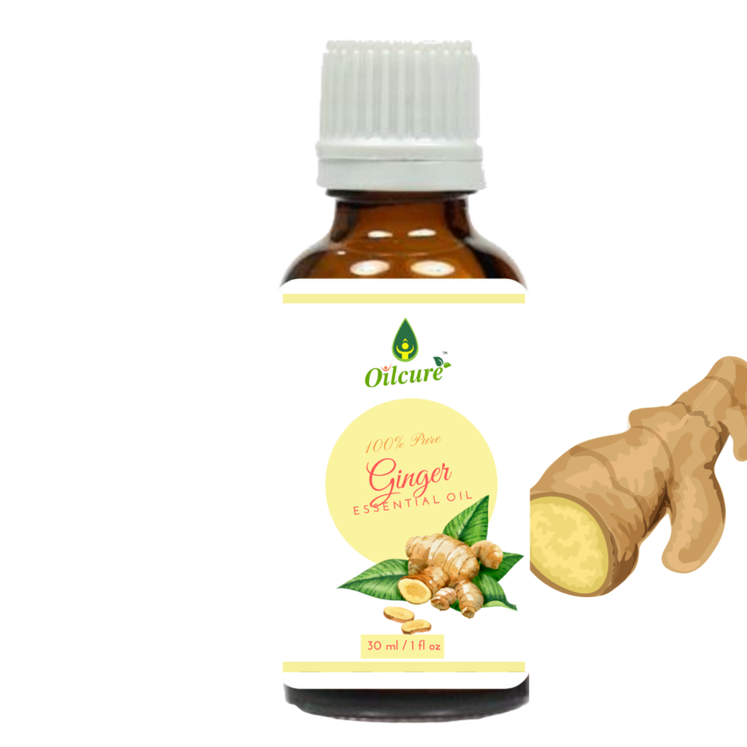 Oilcure Ginger Oil - 30 ml