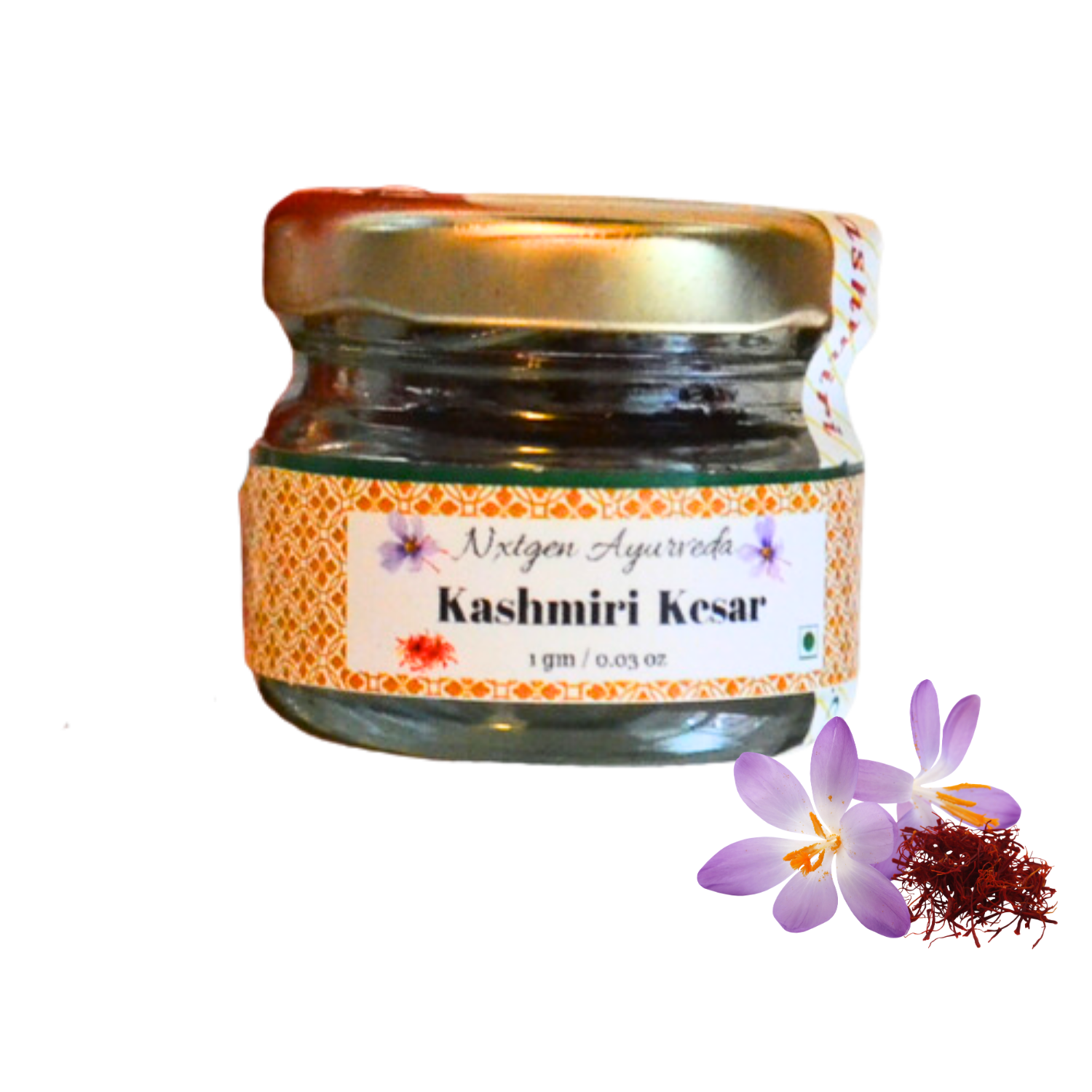 Nxtgen Ayurveda Saffron/Kesar Kashmiri - 1 gm