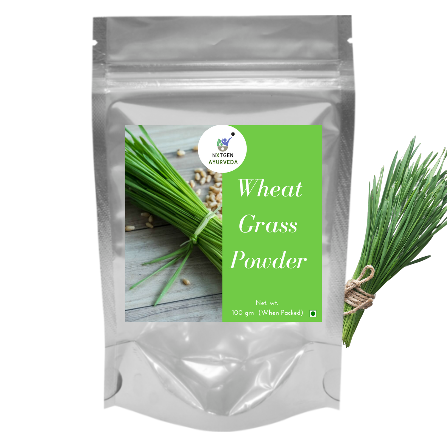 Nxtgen Ayurveda Wheat Grass Powder - 100 gms